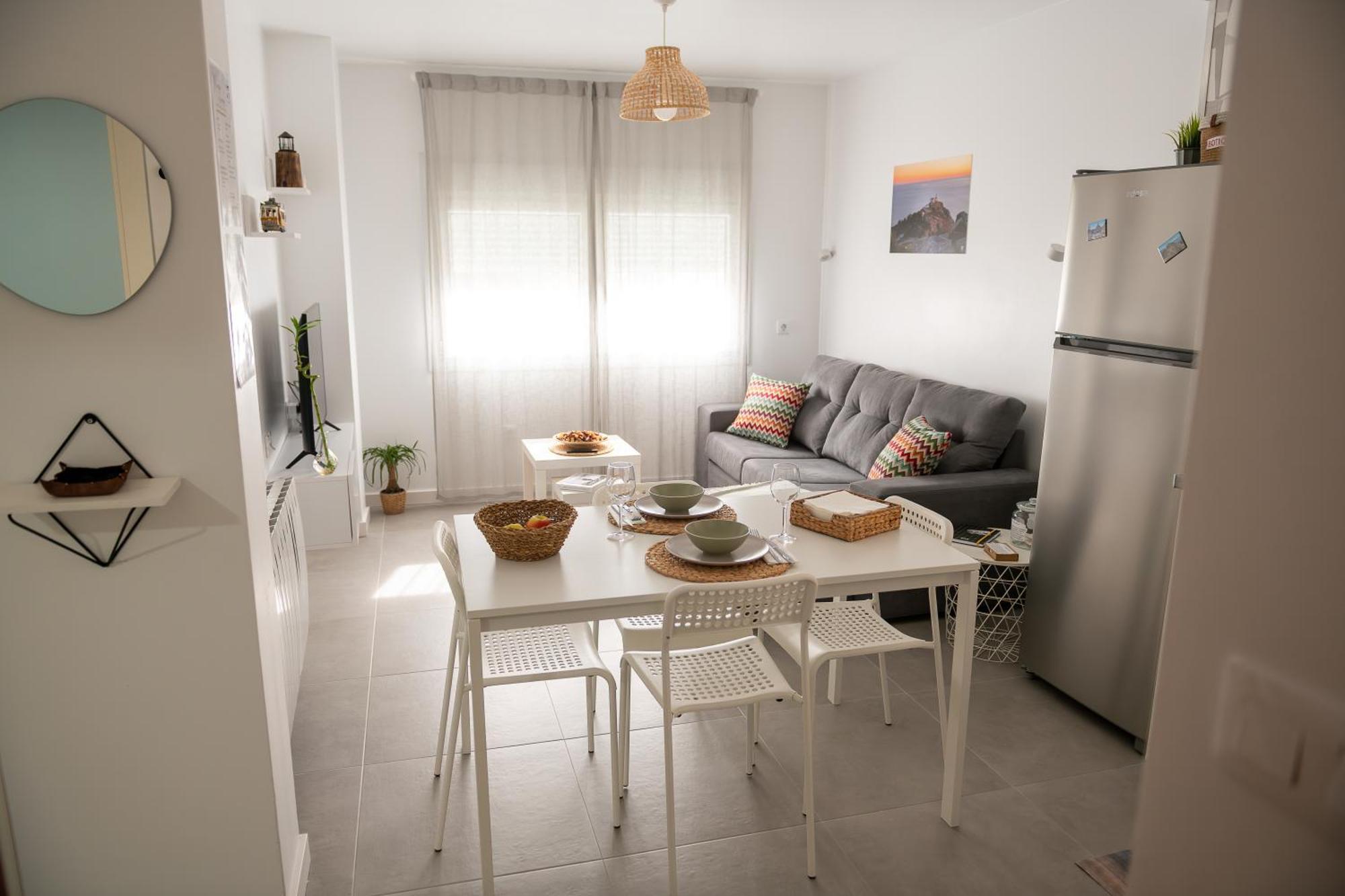 Apartamento O Tranvia En El Centro De Finisterre Exterior foto